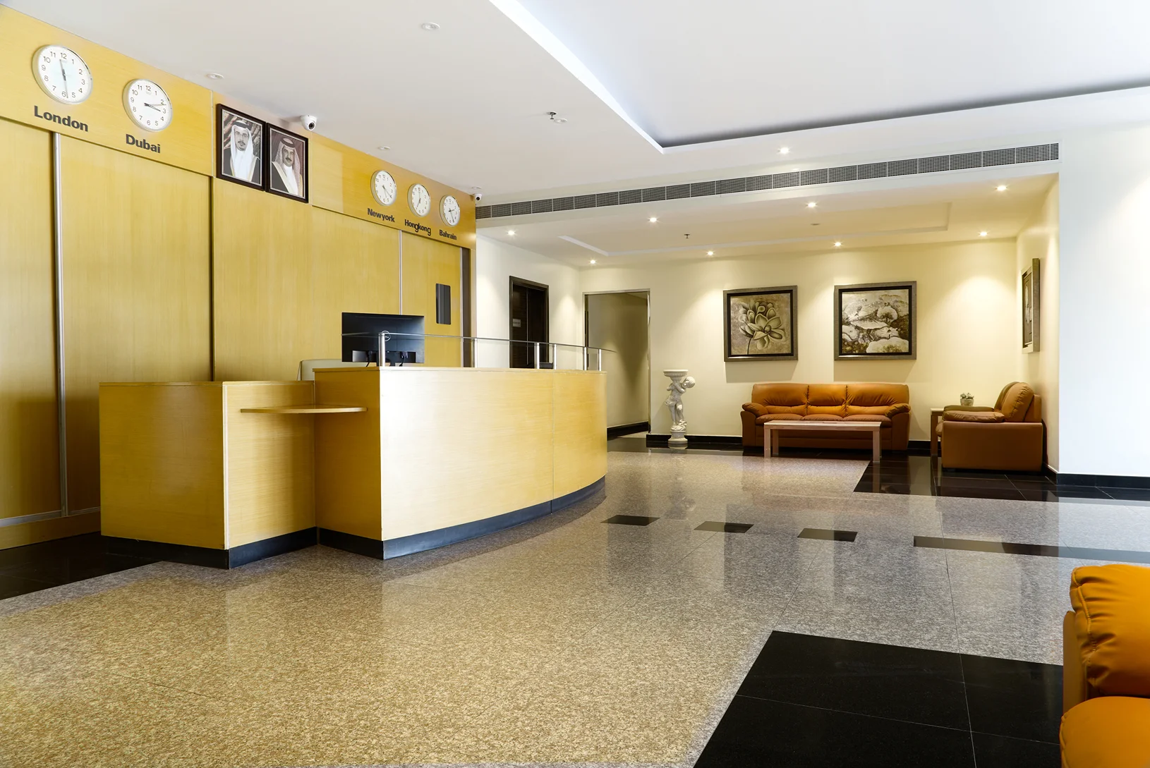 Interior of a Khalaf Sons property